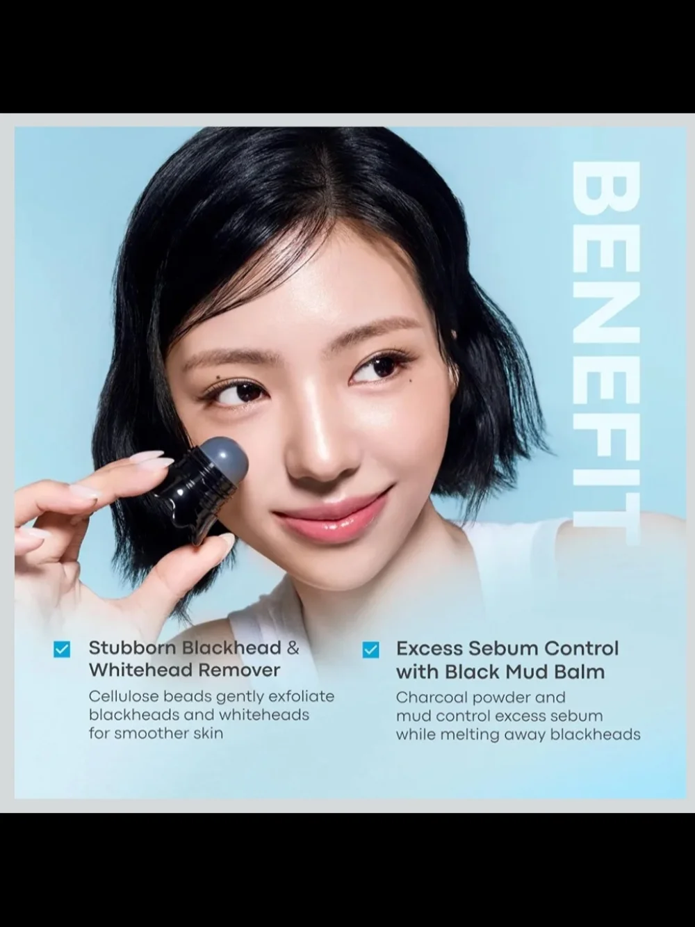 Octopus Charcoal Peel-Off Mask Stick - Black